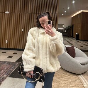 Vintage Jordache Faux Fur Coat